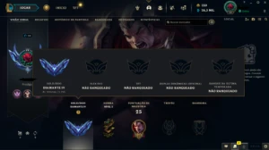 Conta Lol - Diamante 4, 67% De Wr(E-Mail Não Confirmado) - League of Legends