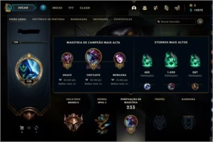 Season 1, 50 skins (Kayle Juíza e etc) e ícones desde 2012 - League of Legends LOL