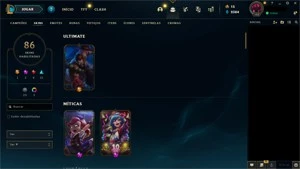 CONTA DE LOL SMURF TOP - League of Legends