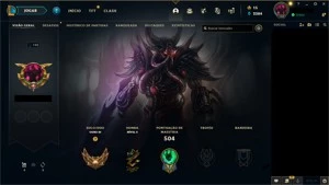 CONTA DE LOL SMURF TOP - League of Legends