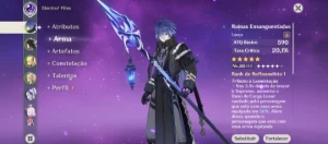 Vendo conta genshin main flins + bis colombina - Genshin Impact