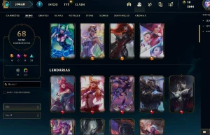 Conta De League Of Legends LOL