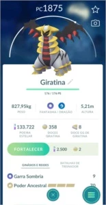 Giratina Altered/Alterada Pokémon Go - (Leia a Descrição) - Pokemon GO