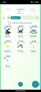 Conta pokémon go 2021 rara