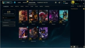 Conta Smurf League of Legends 34k de EA LOL