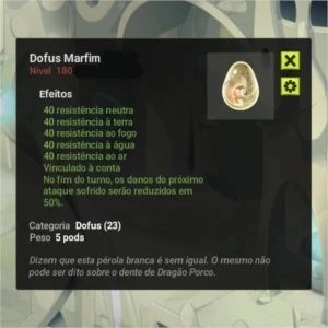 Vendo Dofus Marfim - Servidor CROCABULIA