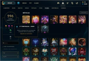 Conta Riot - LOL 1037 skins e Skins Valorant - League of Legends
