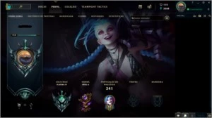 Conta Platina 4 - League of Legends LOL