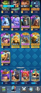 Conta de Clash Royale