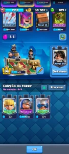 Conta de Clash Royale