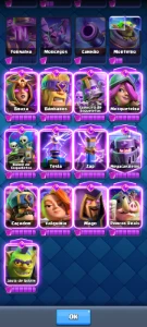 Conta de Clash Royale