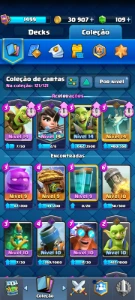 Conta de Clash Royale