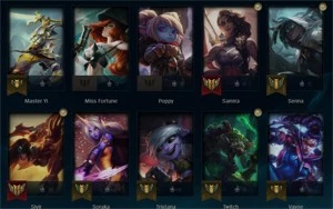 CONTA MESTRE 400PDL (+20 -12) MMR GRÃO MESTRE, CHALL QUEUE - League of Legends LOL