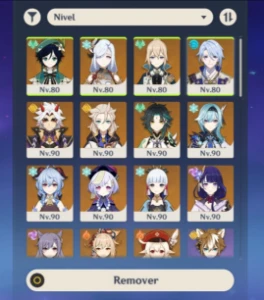 Genshin Ar60 - C/ 17 Chars - 5⭐/ 8 Armas - 5⭐/ Xiao + Bis - Genshin Impact