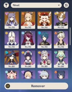 Genshin Ar60 - C/ 17 Chars - 5⭐/ 8 Armas - 5⭐/ Xiao + Bis - Genshin Impact