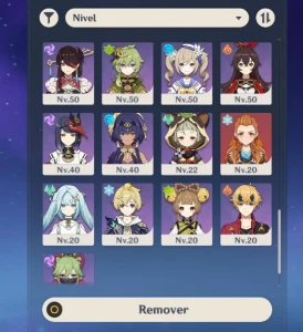 Genshin Ar60 - C/ 17 Chars - 5⭐/ 8 Armas - 5⭐/ Xiao + Bis - Genshin Impact