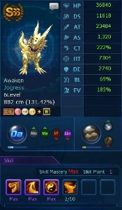 Conta NADMO Alphamon - Digimon Masters online