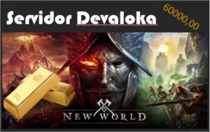 NEW WORLD ⚔️ GOLD - SERVIDOR DEVALOKA ⚡ ENTREGA IMEDIATA ⚡