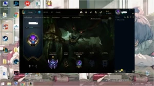 CONTA DIAMANTE 4 27 CHAMPS 2 SKINS MMR BOM - League of Legends LOL