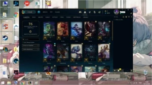 CONTA DIAMANTE 4 27 CHAMPS 2 SKINS MMR BOM - League of Legends LOL