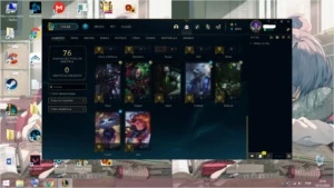 CONTA DIAMANTE 4 27 CHAMPS 2 SKINS MMR BOM - League of Legends LOL