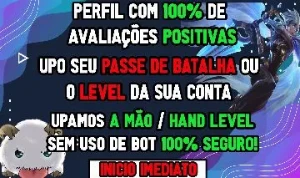 Upo Passe De Batalha Lol / Jogo Na Sua Conta / Subir Lvl /