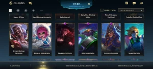 Vendo conta main Sup com todas as skins de Sup fadinha + gm - League of Legends: Wild Rift LOL WR