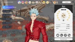 Conta The Seven Deadly Sins Origin 100% Endgame Varios P10