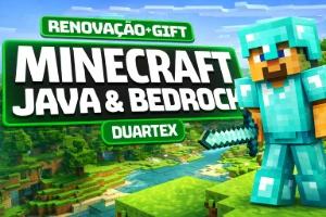 Minecraft Java & Bedrock Original [Acesso 1Mês]+ Imediato!