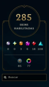 Conta de League of legends LOL