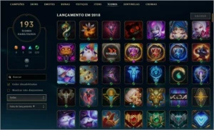Conta League of Legends Plat4 LOL