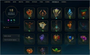 Conta League of Legends Plat4 LOL