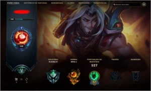 Conta League of Legends Plat4 LOL