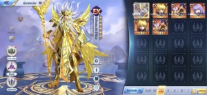 Conta de Saint Seiya Level 69 com varios personagens SS,EX,S - Saint Seiya Awakening SSA