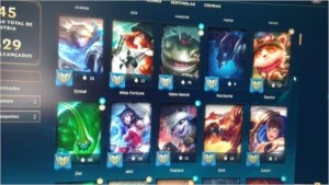 Todas as skins do Jogo! - League of Legends LOL