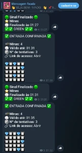 Grupo robôzinho Mine funcionando muito ✅ - Outros