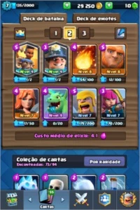 PROMOÇÃO CONTA ROYALE 3400 TROFÉUS ARENA 11 - Clash Royale
