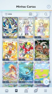 Pokemon Tcg Pocket - 2x Coroa Doce Raro, 2x Coroa Poke Ball - Pokemon GO