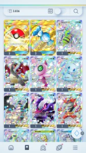 Pokemon Tcg Pocket - 2x Coroa Doce Raro, 2x Coroa Poke Ball - Pokemon GO