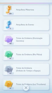 Pokemon Tcg Pocket - 2x Coroa Doce Raro, 2x Coroa Poke Ball - Pokemon GO