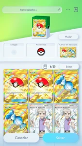 Pokemon Tcg Pocket - 2x Coroa Doce Raro, 2x Coroa Poke Ball - Pokemon GO