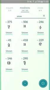 Conta de Pokémon GO