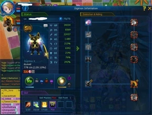 Conta Mid/Endgame omegamon - Digimon Masters Online DMO