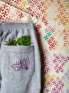 Calça buddies - Artesanato e Personalizados