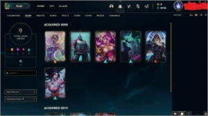 Conta Baratinha/com LUX elementalista/ SKINS E CAMPEOES - League of Legends LOL