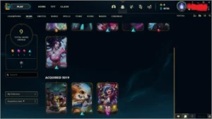 Conta Baratinha/com LUX elementalista/ SKINS E CAMPEOES - League of Legends LOL