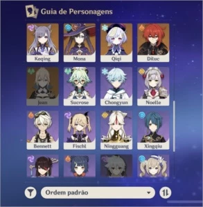 Conta Genshin Impact Rank 56 Inazuma