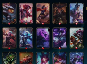 Conta com 478 skins All Champs Diamante/Mestre + Conta Valor - League of Legends LOL