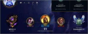 LEAGUE OF LEGENDS: CONTA DIAMOND SOLOQ E FLEX LOL