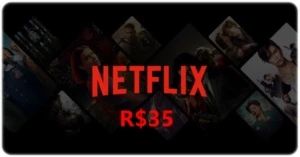 GIFT CARD NETFLIX  R$35 - Gift Cards